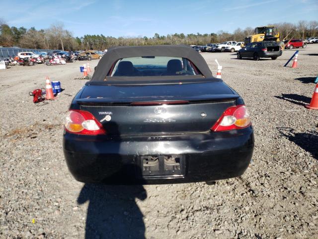 2T1FE22P12C002012 - 2002 TOYOTA CAMRY SOLA SE BLACK photo 6