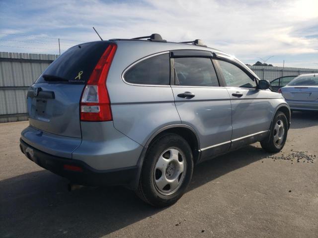 5J6RE38369L021112 - 2009 HONDA CR-V LX BLUE photo 3