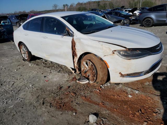 1C3CCCAB7FN660204 - 2015 CHRYSLER 200 LIMITED WHITE photo 4