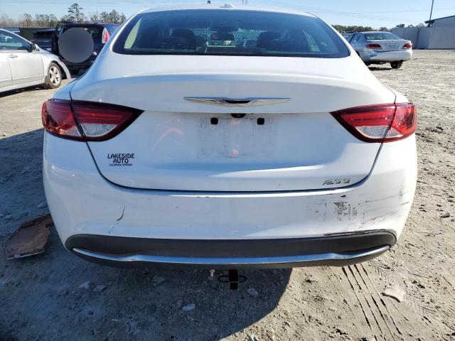 1C3CCCAB7FN660204 - 2015 CHRYSLER 200 LIMITED WHITE photo 6