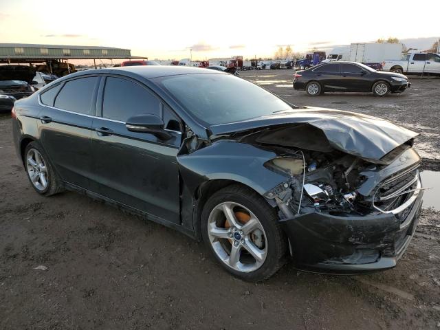 3FA6P0H73FR278686 - 2015 FORD FUSION SE GRAY photo 4