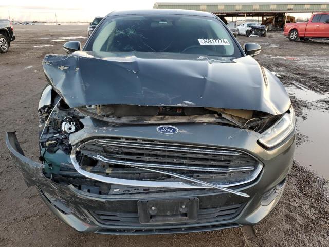 3FA6P0H73FR278686 - 2015 FORD FUSION SE GRAY photo 5