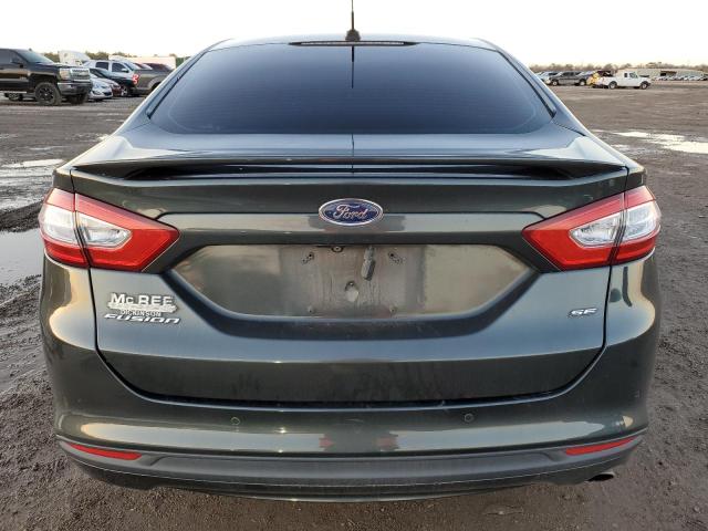 3FA6P0H73FR278686 - 2015 FORD FUSION SE GRAY photo 6