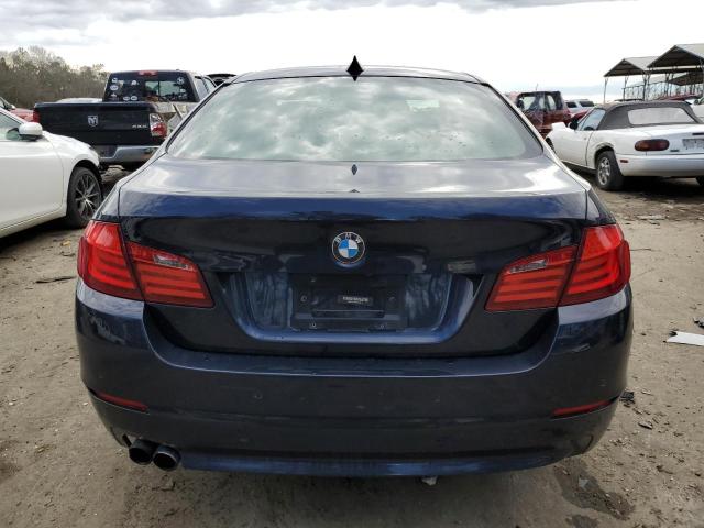 WBAXH5C50DDW16112 - 2013 BMW 528 XI BLUE photo 6