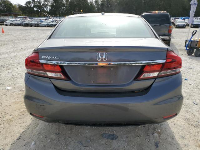 19XFB2F89DE277398 - 2013 HONDA CIVIC EX GRAY photo 6