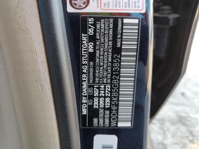 WDDHF5KB5GB213852 - 2016 MERCEDES-BENZ E350 350 BLACK photo 12