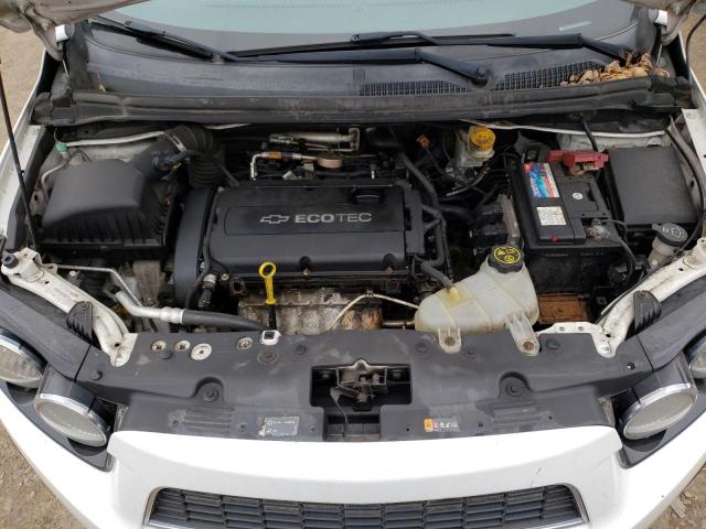 1G1JA6SH4C4168141 - 2012 CHEVROLET SONIC LS 白色 照片 11