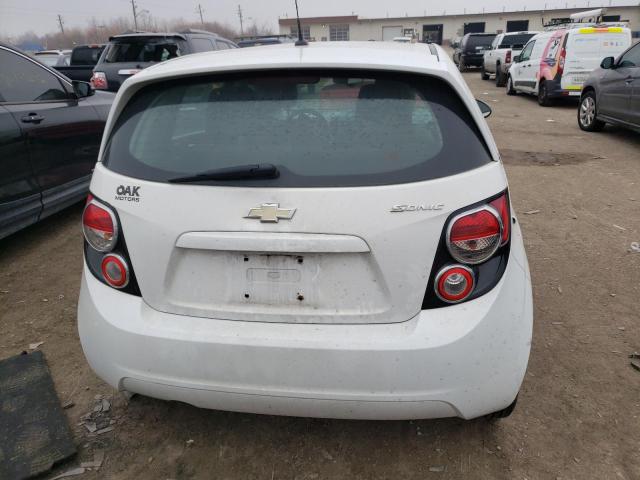 1G1JA6SH4C4168141 - 2012 CHEVROLET SONIC LS 白色 照片 6
