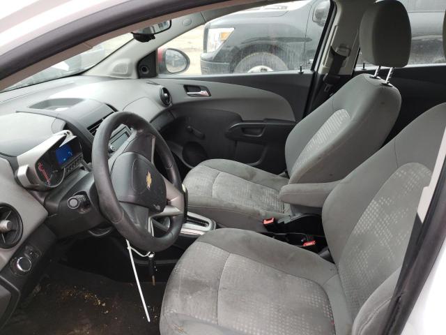 1G1JA6SH4C4168141 - 2012 CHEVROLET SONIC LS 白色 照片 7