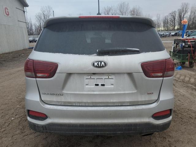 5XYPGDA33LG641765 - 2020 KIA SORENTO L SILVER photo 6