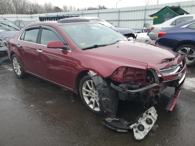 1G1ZE5E12BF326897 - 2011 CHEVROLET MALIBU LTZ MAROON photo 4