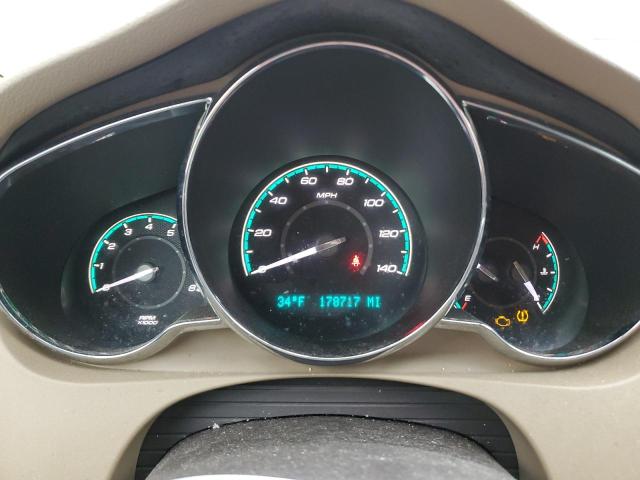 1G1ZE5E12BF326897 - 2011 CHEVROLET MALIBU LTZ მუქწითელი ფოტო 9