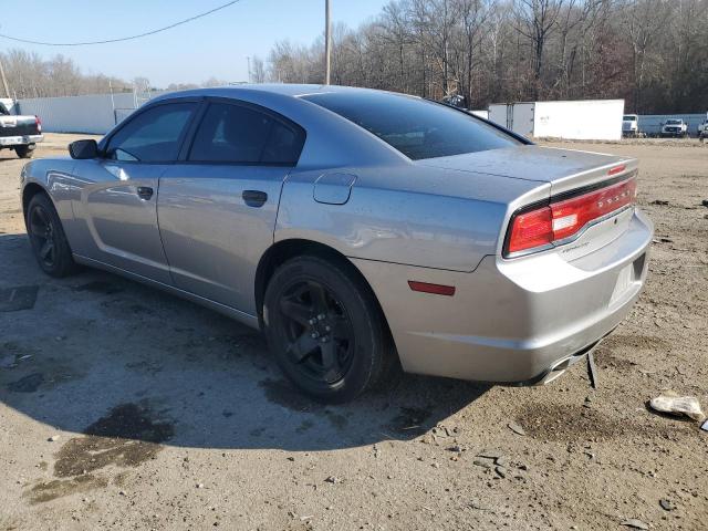 2B3CL1CG2BH545801 - 2011 DODGE CHARGER POLICE SILVER photo 2
