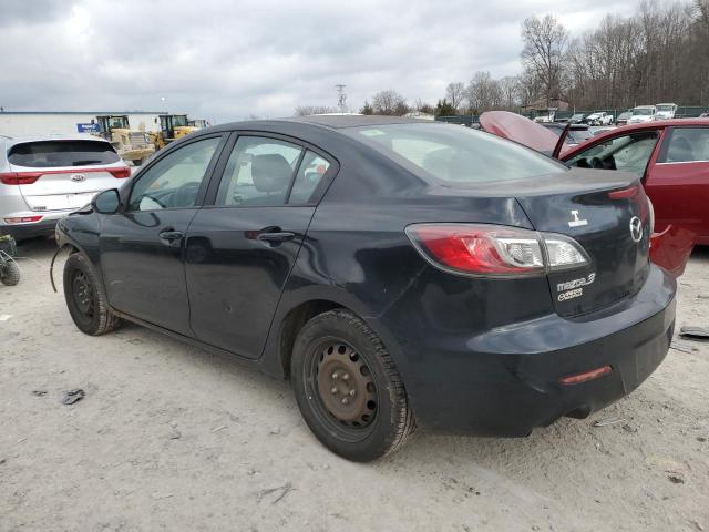 JM1BL1U78D1838628 - 2013 MAZDA 3 I BLACK photo 2