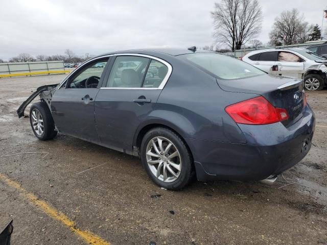 JNKBV61F68M251379 - 2008 INFINITI G35 BLUE photo 2