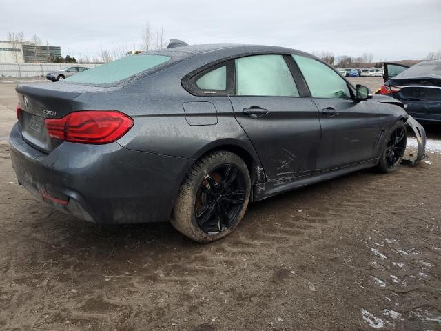 WBA4J3C50KBL06286 - 2019 BMW 430XI GRAN COUPE GRAY photo 3