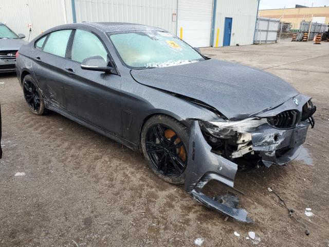 WBA4J3C50KBL06286 - 2019 BMW 430XI GRAN COUPE GRAY photo 4