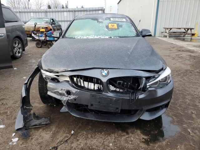 WBA4J3C50KBL06286 - 2019 BMW 430XI GRAN COUPE GRAY photo 5