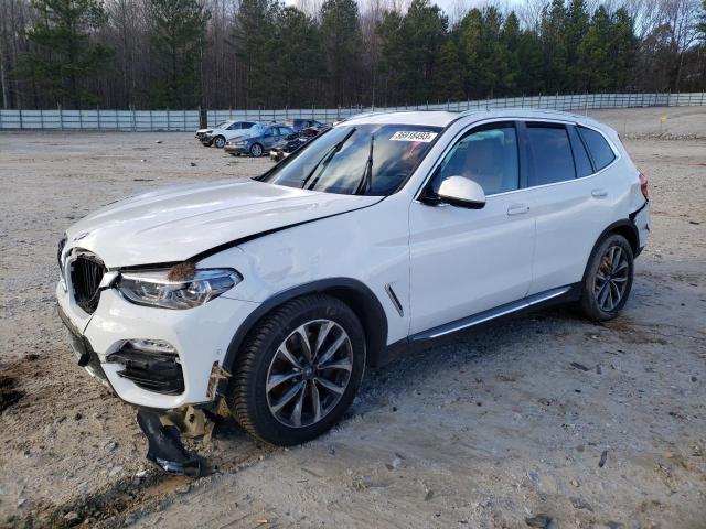 5UXTR9C55KLD96699 - 2019 BMW X3 XDRIVE30I WHITE photo 1