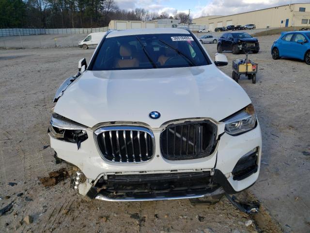 5UXTR9C55KLD96699 - 2019 BMW X3 XDRIVE30I WHITE photo 5