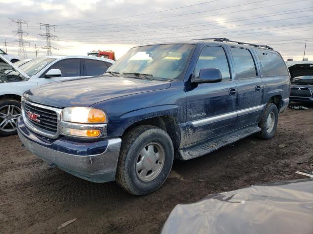 3GKFK16T0YG174996 - 2000 GMC YUKON XL K1500 BLUE photo 1