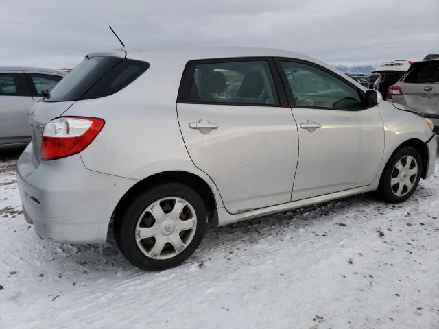 2T1LE40E59C011693 - 2009 TOYOTA COROLLA MA S SILVER photo 3