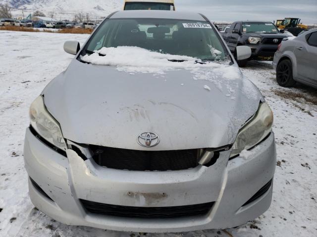 2T1LE40E59C011693 - 2009 TOYOTA COROLLA MA S SILVER photo 5