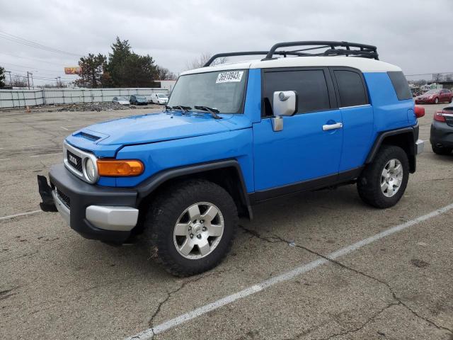 JTEBU11F870036854 - 2007 TOYOTA FJ CRUISER BLUE photo 1