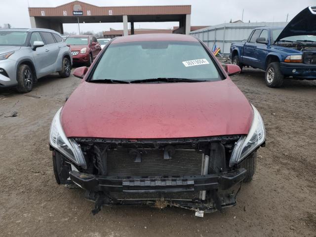 5NPE24AF9GH376350 - 2016 HYUNDAI SONATA SE RED photo 5