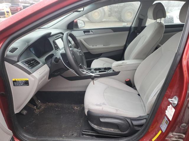 5NPE24AF9GH376350 - 2016 HYUNDAI SONATA SE RED photo 7