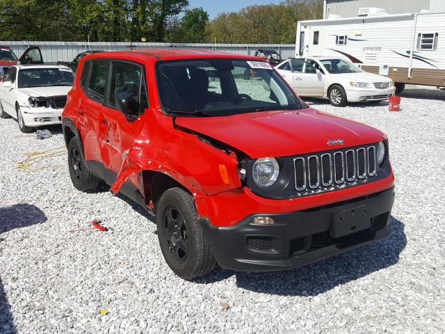 ZACCJBAB1JPH63209 - 2018 JEEP RENEGADE SPORT  photo 1