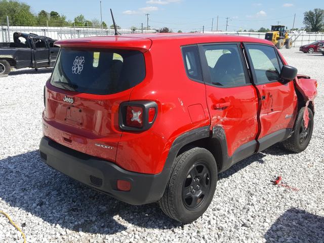 ZACCJBAB1JPH63209 - 2018 JEEP RENEGADE SPORT  photo 4