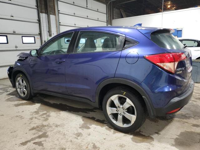 3CZRU6H33HM703513 - 2017 HONDA HR-V LX BLUE photo 2