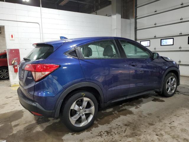 3CZRU6H33HM703513 - 2017 HONDA HR-V LX BLUE photo 3