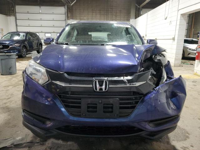 3CZRU6H33HM703513 - 2017 HONDA HR-V LX BLUE photo 5