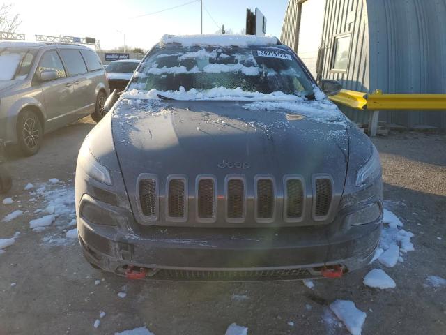 1C4PJMBS3FW668138 - 2015 JEEP CHEROKEE TRAILHAWK GRAY photo 5