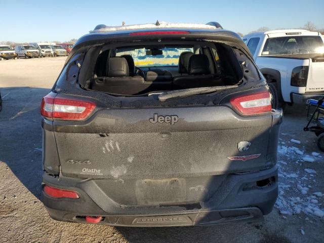 1C4PJMBS3FW668138 - 2015 JEEP CHEROKEE TRAILHAWK GRAY photo 6