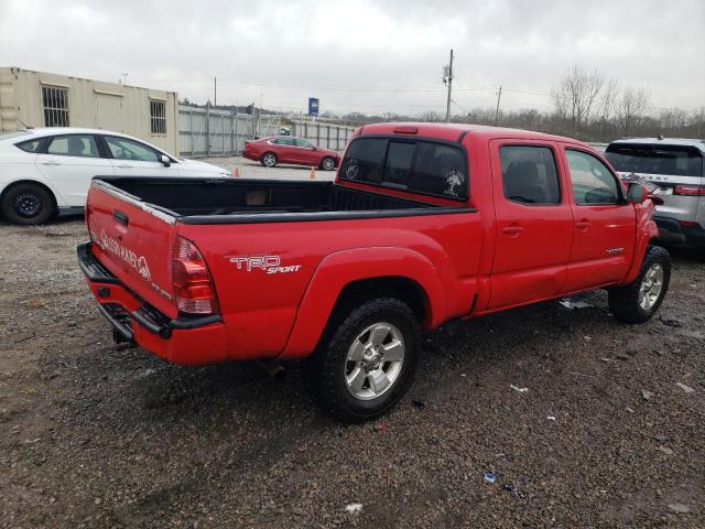 3TMMU52NX6M002274 - 2006 TOYOTA TACOMA DOUBLE CAB LONG BED RED photo 3