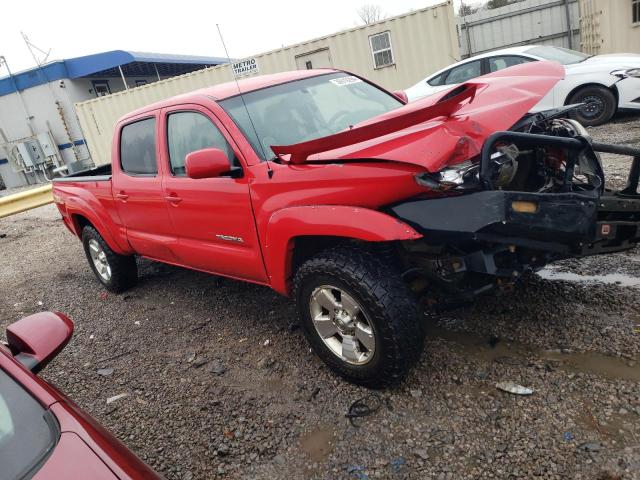 3TMMU52NX6M002274 - 2006 TOYOTA TACOMA DOUBLE CAB LONG BED RED photo 4