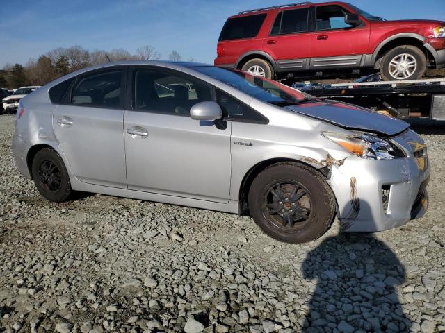 JTDKN3DU4C1550518 - 2012 TOYOTA PRIUS SILVER photo 4