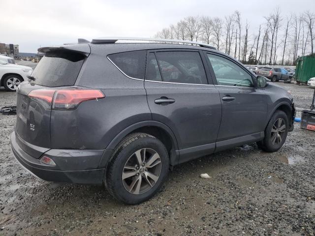 2T3RFREV3GW469605 - 2016 TOYOTA RAV4 XLE GRAY photo 3