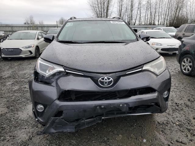 2T3RFREV3GW469605 - 2016 TOYOTA RAV4 XLE GRAY photo 5