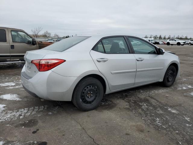 5YFBURHE9HP614502 - 2017 TOYOTA COROLLA L SILVER photo 3