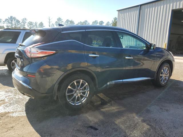 5N1AZ2MG4HN112582 - 2017 NISSAN MURANO S BLUE photo 3