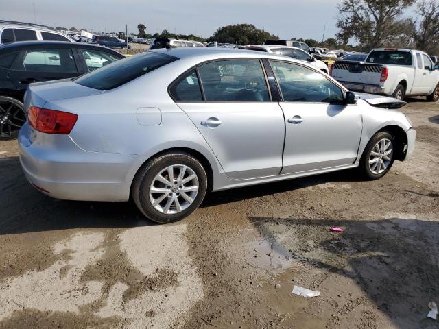 3VWDZ7AJ5BM052082 - 2011 VOLKSWAGEN JETTA SE SILVER photo 3