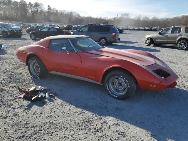 1Z37J5S424419 - 1975 CHEVROLET CORVETTE RED photo 4