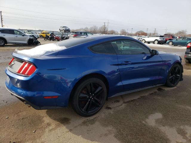 1FA6P8TH9H5210798 - 2017 FORD MUSTANG BLUE photo 3