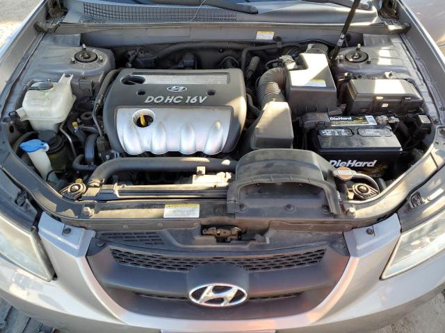 5NPET46C56H108387 - 2006 HYUNDAI SONATA GL SILVER photo 11