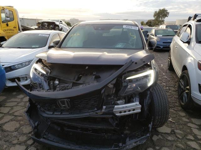 5FNYF7H54MB009673 - 2021 HONDA PASSPORT EXL 灰色 照片 5