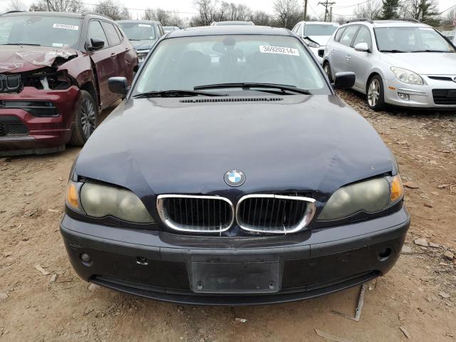 WBAEV33453KL87898 - 2003 BMW 325 I BLUE photo 5